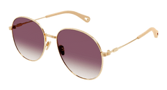 Chloe Sunglass Woman Gold Violet CH0178S-003