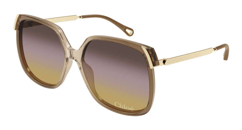 Chloe Sunglasses Womens In Beige Gold Pink CH0286S-008