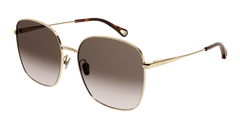 Chloe Sunglass Woman Gold Brown CH0076SK-001