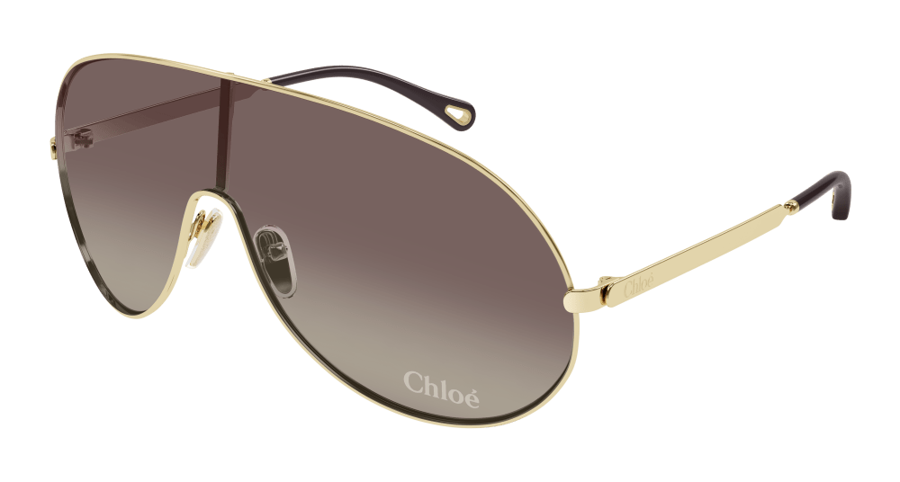 Chloe Sunglasses Womens In Gold Brown CH0283S-002