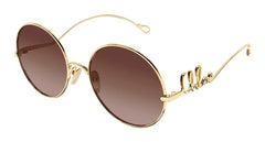 Chloe Sunglasses Womens in Gold Brown CH0372S-001
