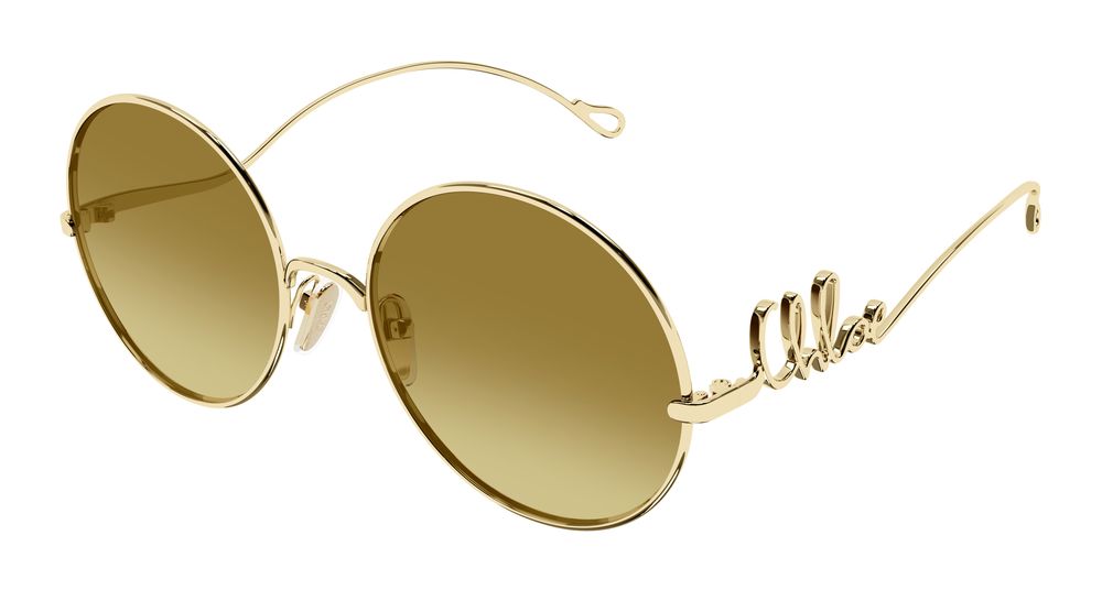Chloe Sunglasses Womens In Gold Brown CH0372S-003