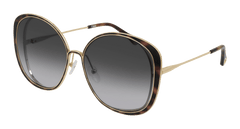 Chloe Sunglass Woman Gold Grey CH0036S-001