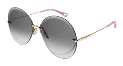 Chloe Sunglass Woman Gold Grey CH0063S-001