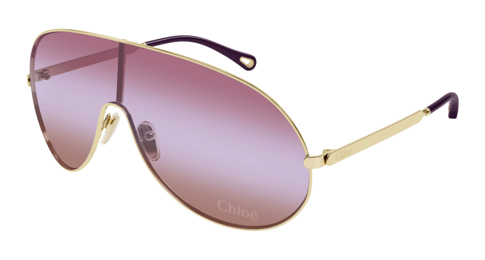 Chloe Sunglasses Womens In Gold Red CH0283S-003