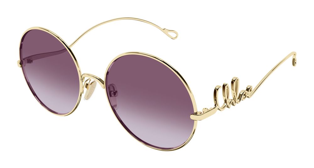 Chloe Sunglasses Womens in Gold Red CH0372S-002