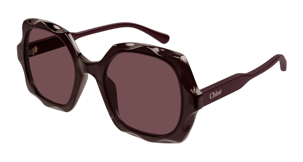 Chloe Sunglasses Womens In Violet Burgundy Violet CH0226S-002