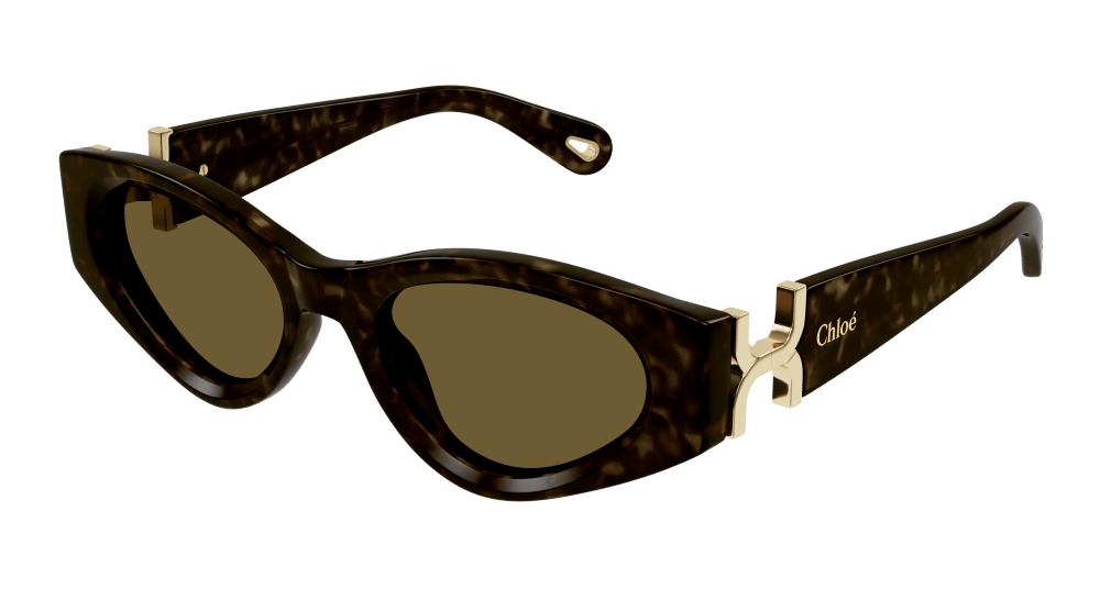 Chloe Womens Sunglasses In Havana Brown CH0259S-002
