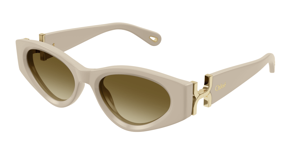 Chloe Womens Sunglasses In Ivory Brown CH0259S-004