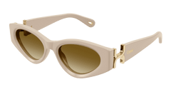 Chloe Womens Sunglasses In Ivory Brown CH0259S-004