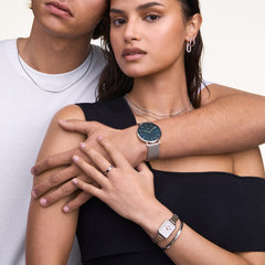 Daniel Wellington Small Classic Silver Cuff Bracelet