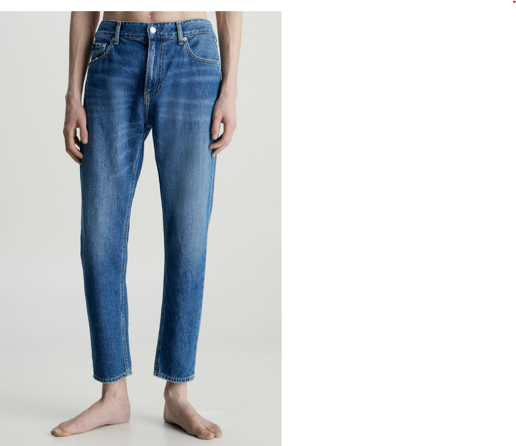 Calvin Klein Dad Jean In Denim Medium