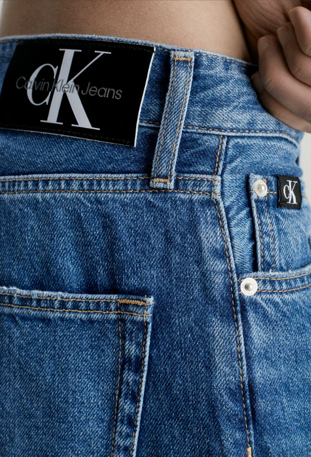 Calvin Klein Dad Jean In Denim Medium