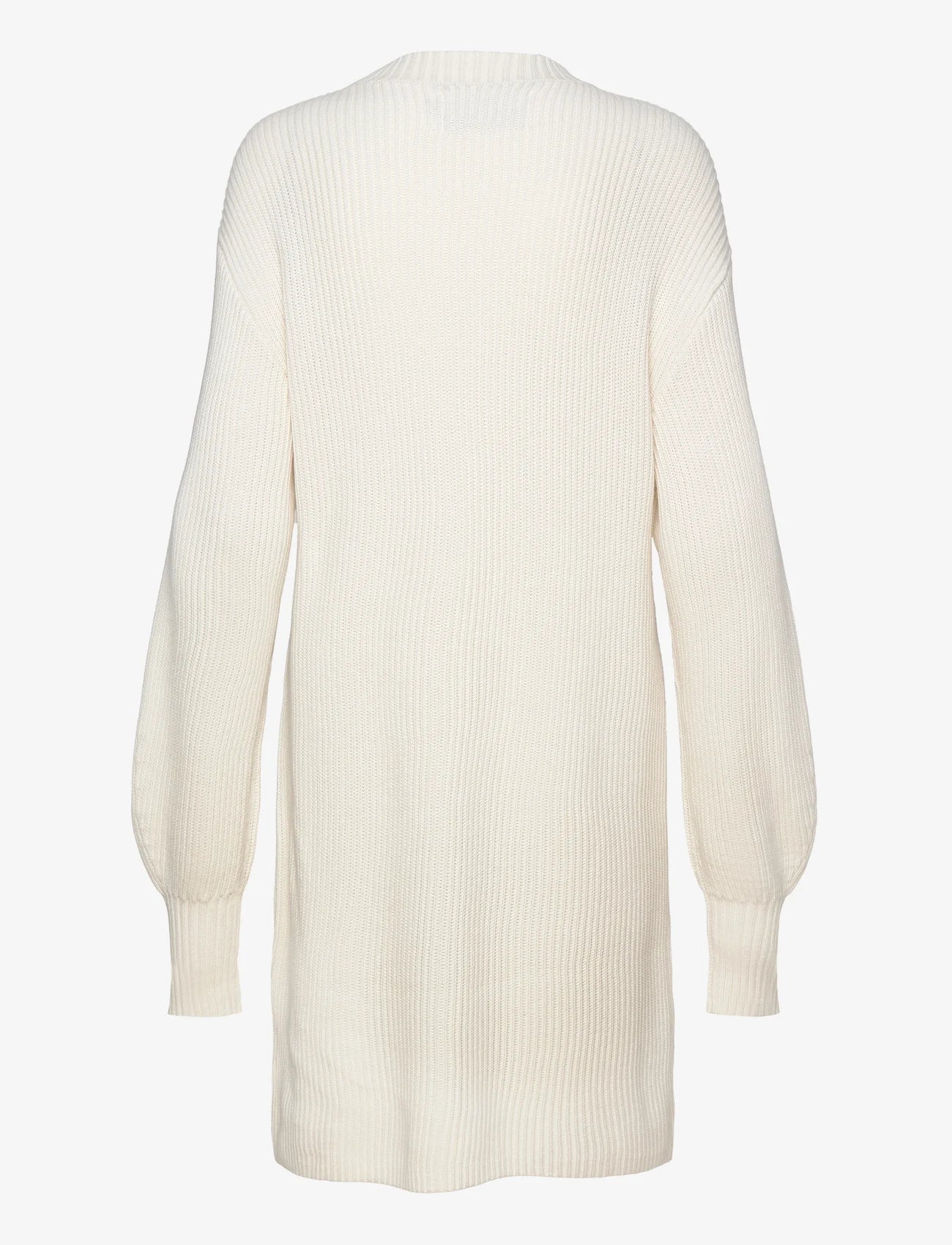 Calvin Klein Ntarsia Loose Sweater Dress Ivory