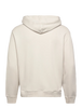 Calvin Klein Mens Terry Monogram Hoodie In Off White
