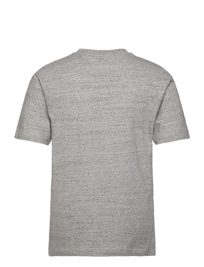 Calvin Klein Micro Logo Interlock T-Shirt In Grey