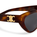 Celine Womens Triomphe Sunglasses In Brown