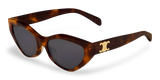 Celine Womens Triomphe Sunglasses In Brown