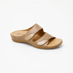 Hush Puppies Ladies Clarissa Taupe Shoes