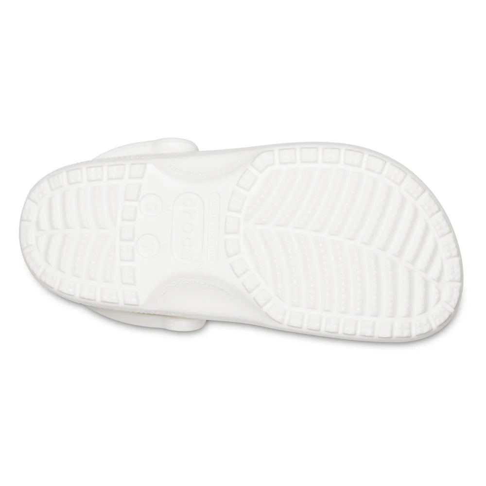 Crocs Unisex  Classic Shoes In White