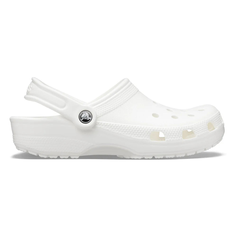 Crocs Unisex  Classic Shoes In White