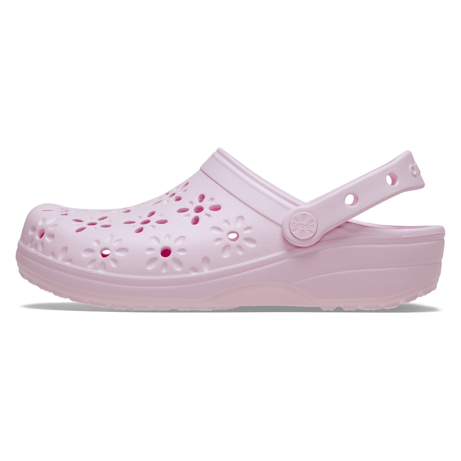 Crocs 210927 Womens Classsic Floral Cutout Clog Li