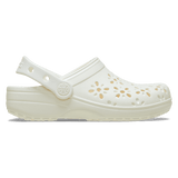 Crocs 210927 Womens Classsic Floral Cutout Clog Ch