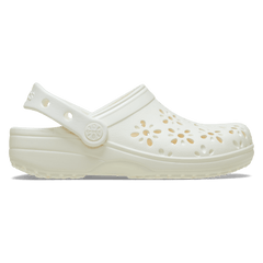 Crocs 210927 Womens Classsic Floral Cutout Clog Ch