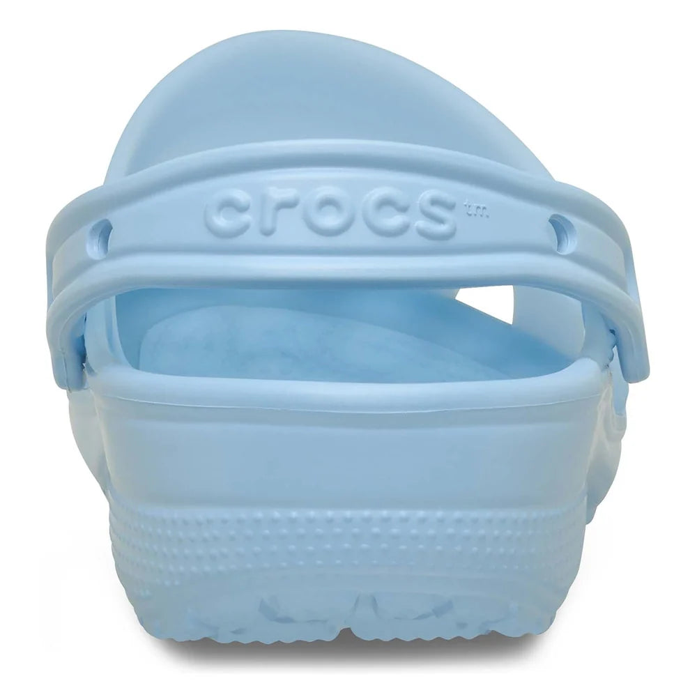 Crocs Unisex Adults Classic Frosted Clog Sandals In Light Blue