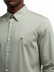 Polo Mens Oxford Iman Shirt In Sage