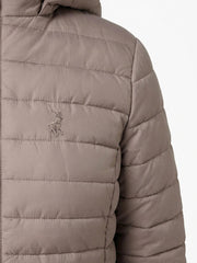 Polo Womens Blake Puffer Jacket In Rose Taupe