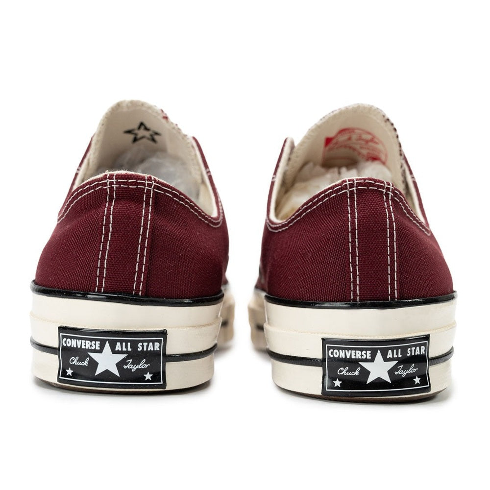 Converse Unisex Adults Chuck 70 Canvas Ox Sneakers In Deep Bordeaux/Egret/Black