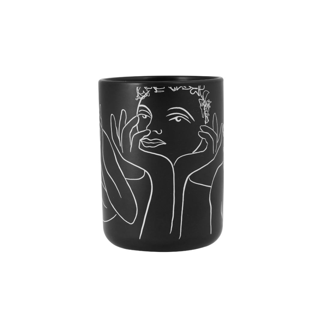 Carrol Boyes Mug Conversation Black