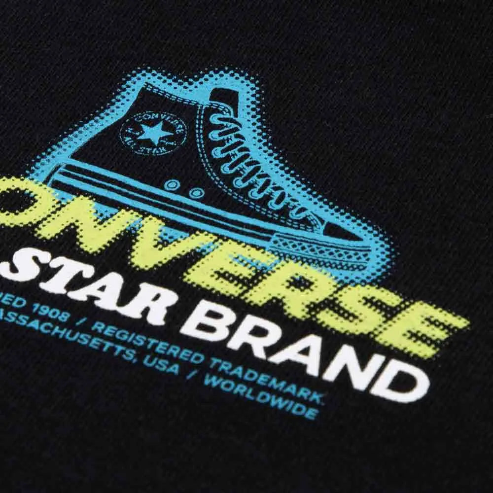 Converse Boys Globe Frontback Hit In Black