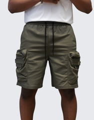 Covali Mens Cargo Shorts In Military