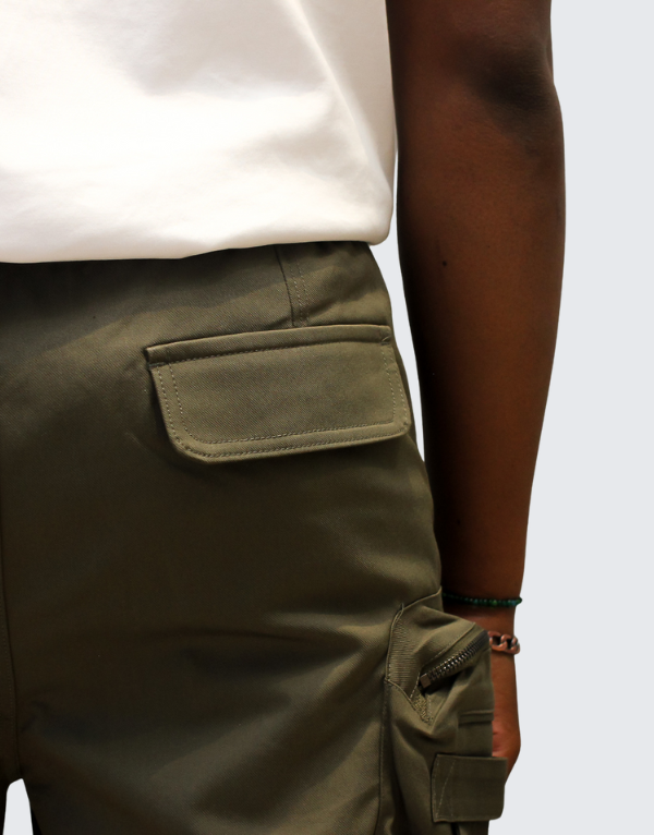 Covali Mens Cargo Shorts In Military