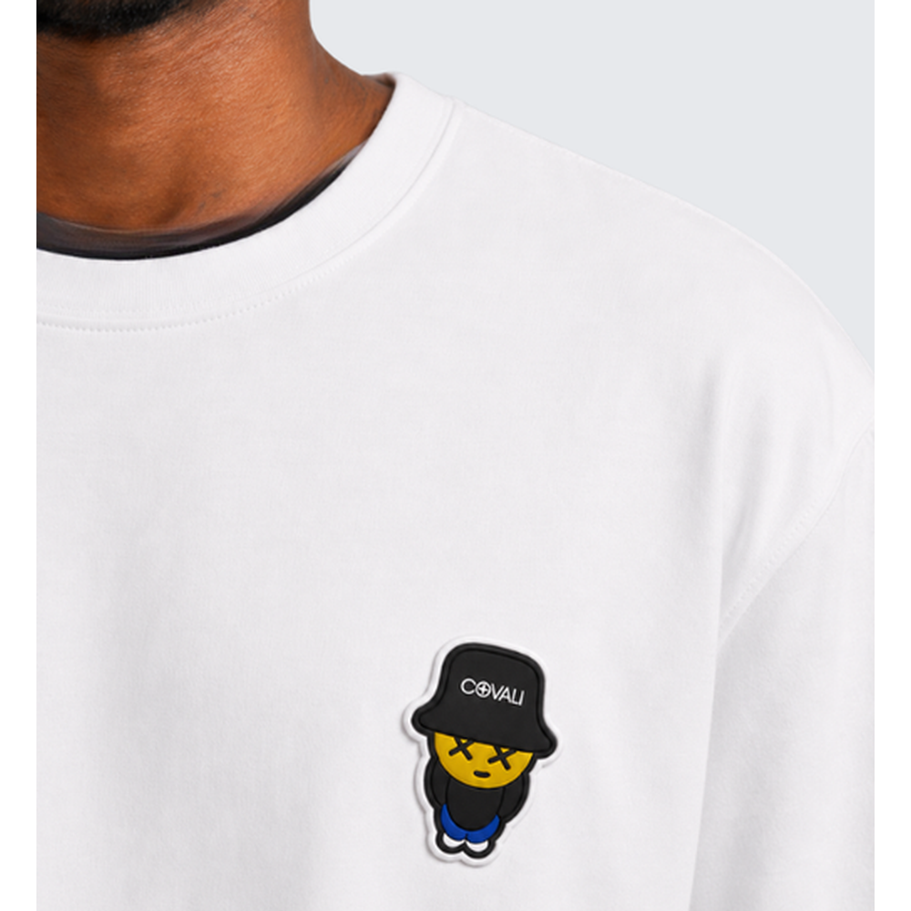 Covalli Mens Tippo T-Shirt In White