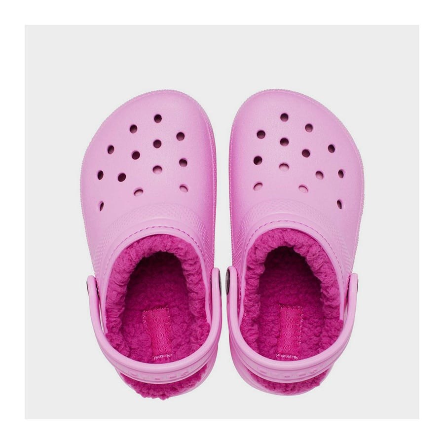 Crocs Classic Lined Clog In Pink