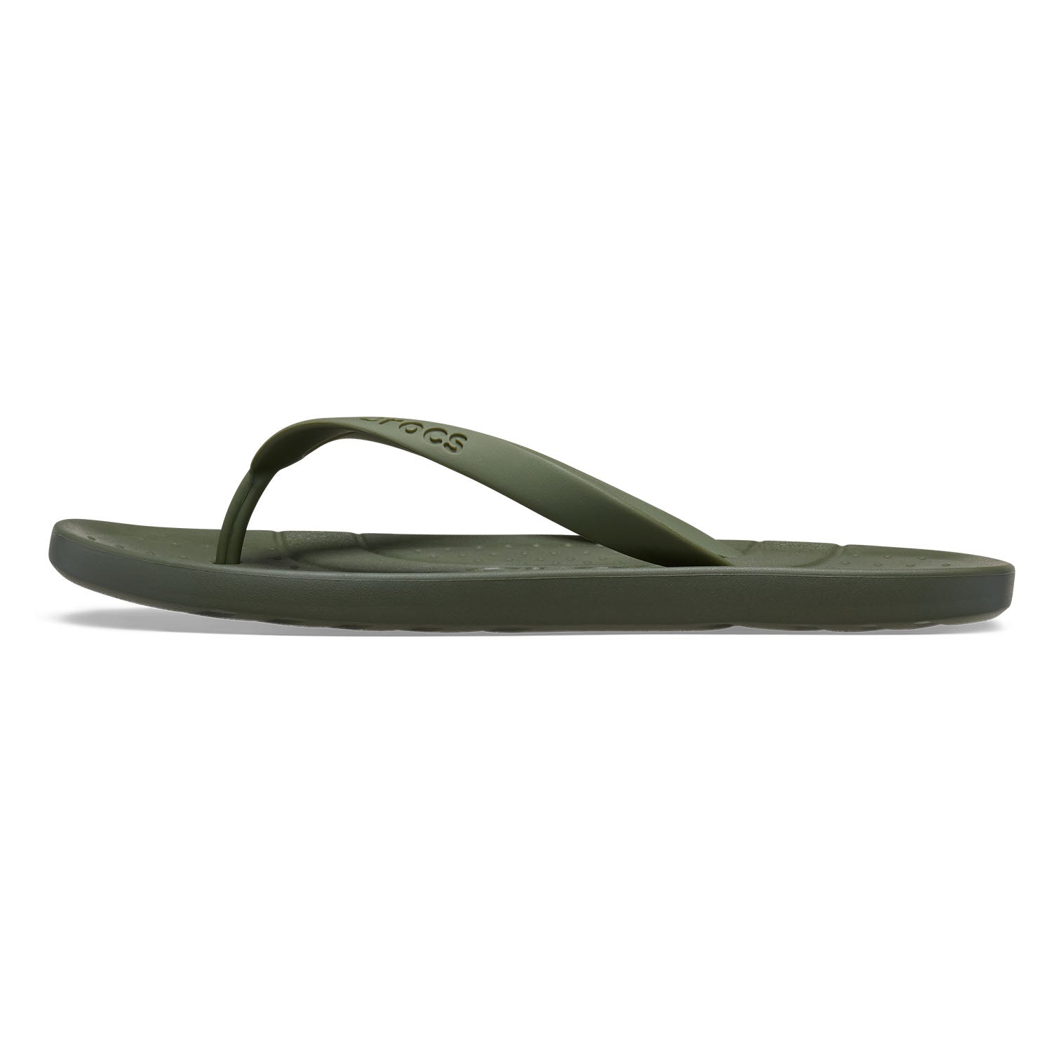 Crocs 210089 Unisex Flip Sandles Army
