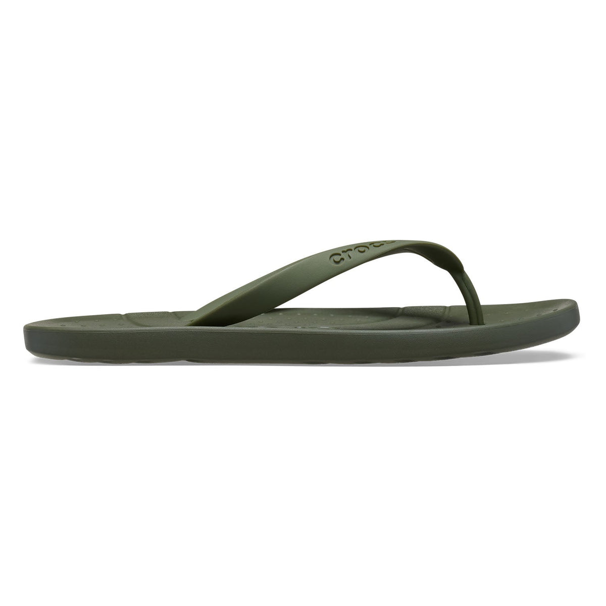Crocs 210089 Unisex Flip Sandles Army