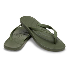 Crocs 210089 Unisex Flip Sandles Army