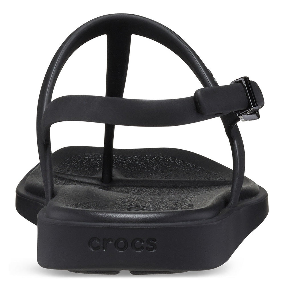 Crocs Womens Miami Thong Flip Sandals In Black