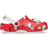 Crocs Girls Hello Kitty Classic Clog Sandals In Red/White Multi