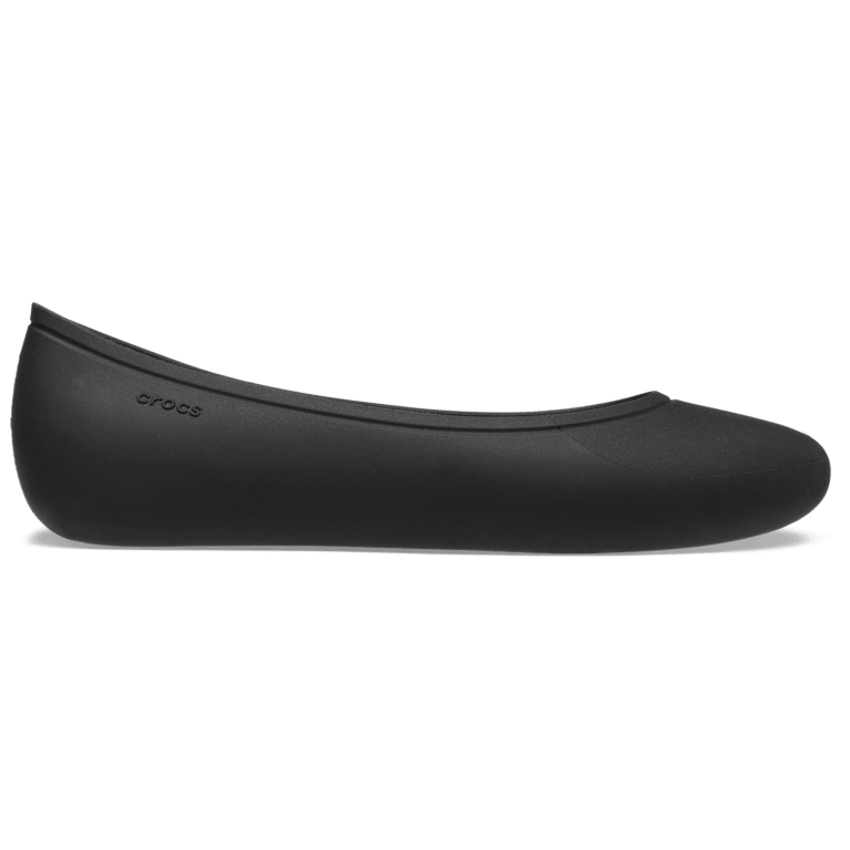 Crocs Womens Brooklyn Flat Pumps In Black