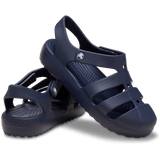 Crocs Boys Classic Fisherman Clog Sandals In Navy