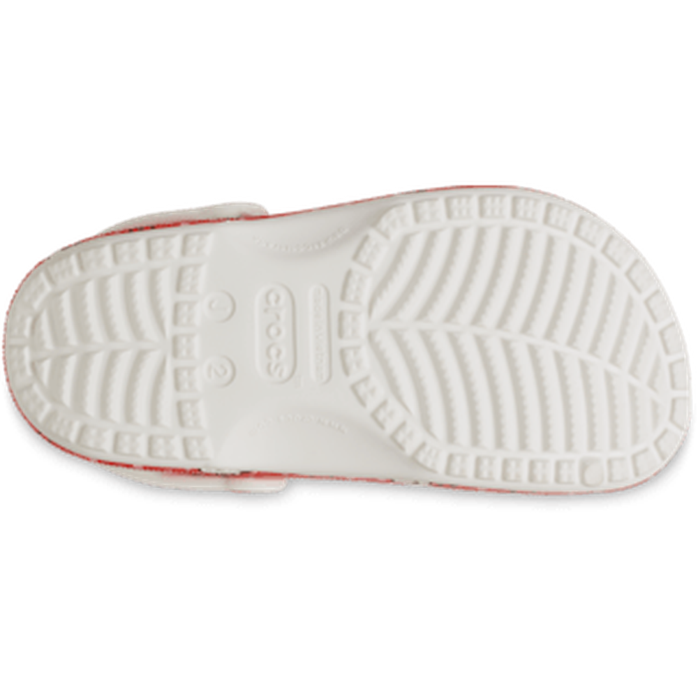 Crocs Girls Hello Kitty Classic Clog Sandals In Red/White Multi