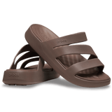Crocs Womens Getaway Strappy Sandals In Truffle