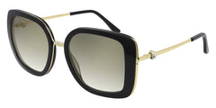 Cartier Gold And black Sunglasses CT0245S