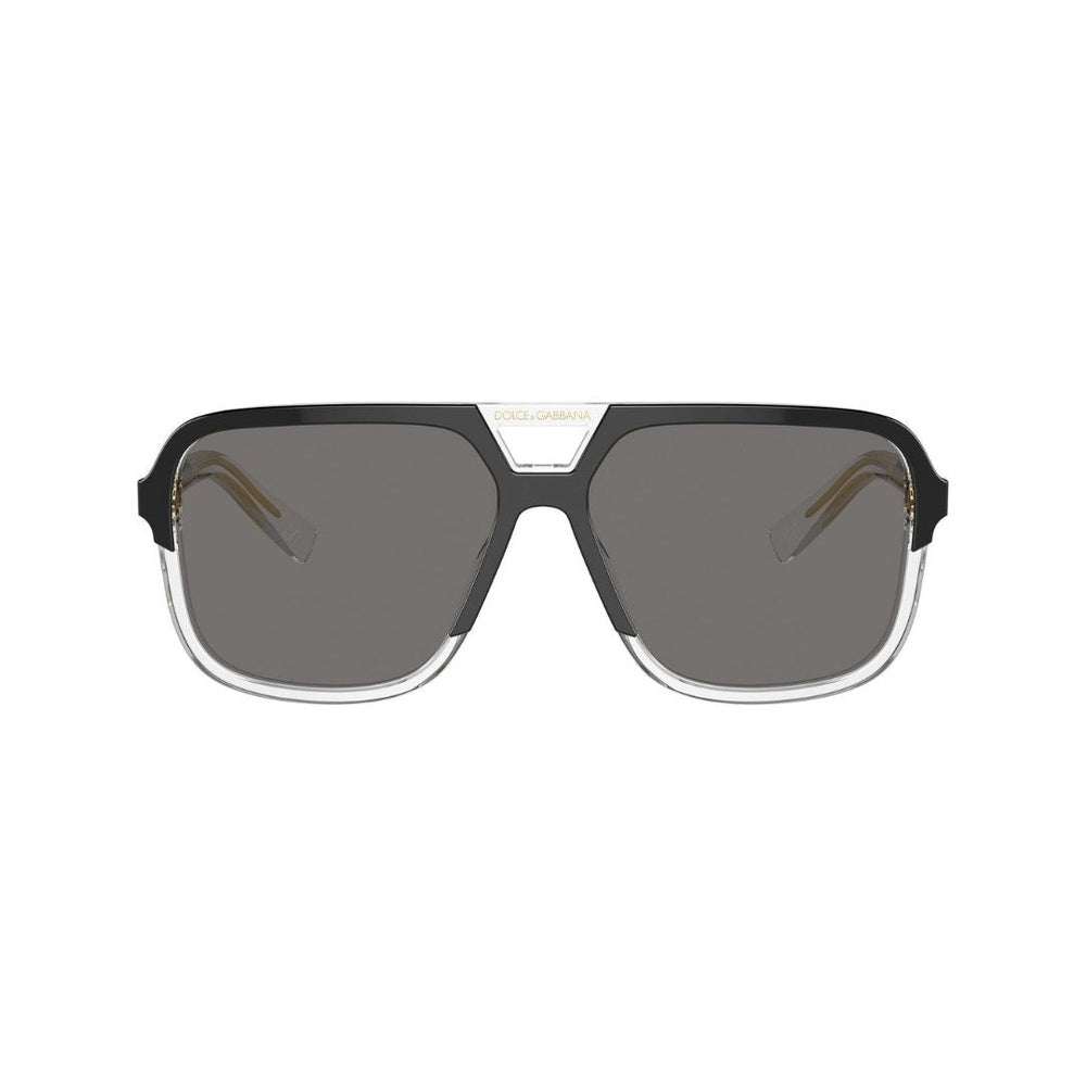 Dolce & Gabbana 501 Mens Sunglasses In Clear & Black