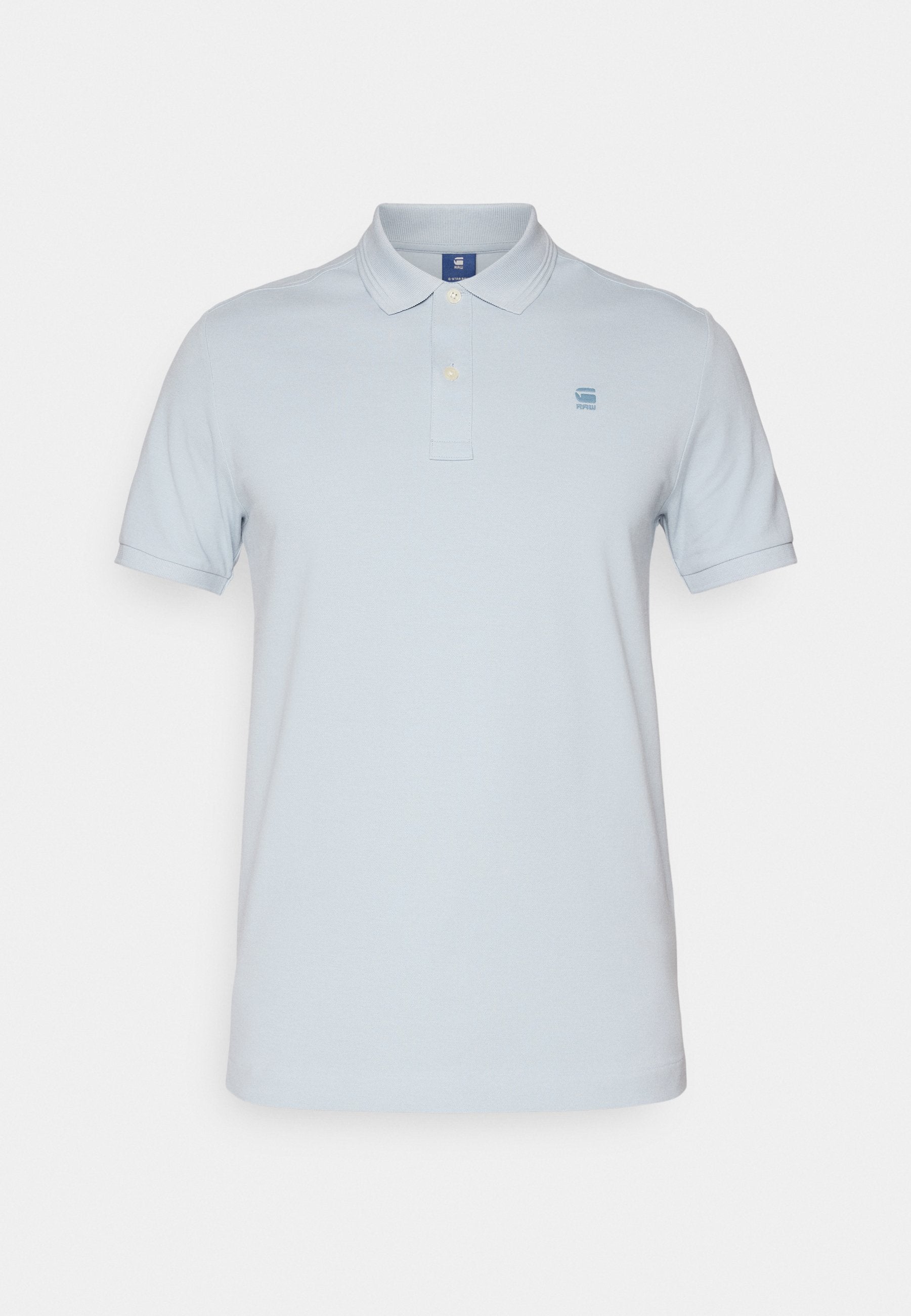 G-Star Raw Mens Dunda Slim Golfer In Baby Blue